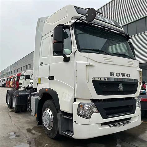 Used Tractors Truck Trailer Head Sino Truck HOWO T7h 6 4 Tractor Truck