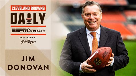 The Voice Of The Browns Jim Donovan Joins The Show Cleveland Browns