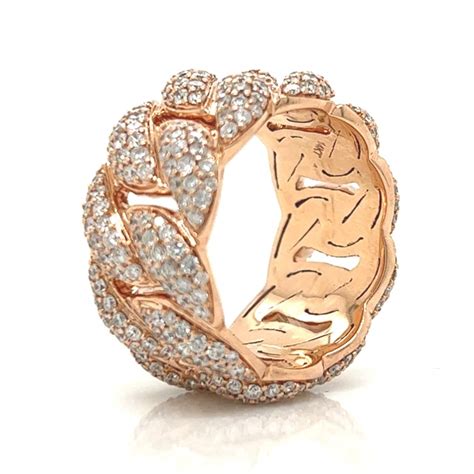 14K Rose Gold Diamond Ring - Jewelry World