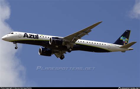 PS AED Azul Embraer E195 E2 ERJ 190 400 STD Photo By Marcos Henrique