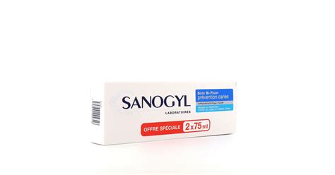 Sanogyl Bi Fluor Dentifrice Pr Vention Caries