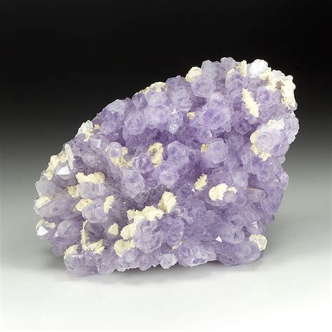 Quartz Var Amethyst With Calcite Minerals For Sale 4082203