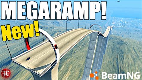 BeamNG Drive The Mega Ramp GOT BIGGER Motorsports Playground UPDATE