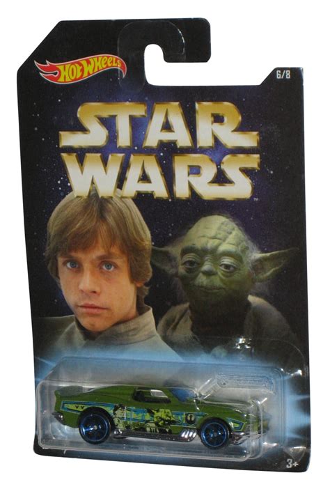 Star Wars Hot Wheels Yoda Luke Skywalker Blvd Bruiser Toy Car