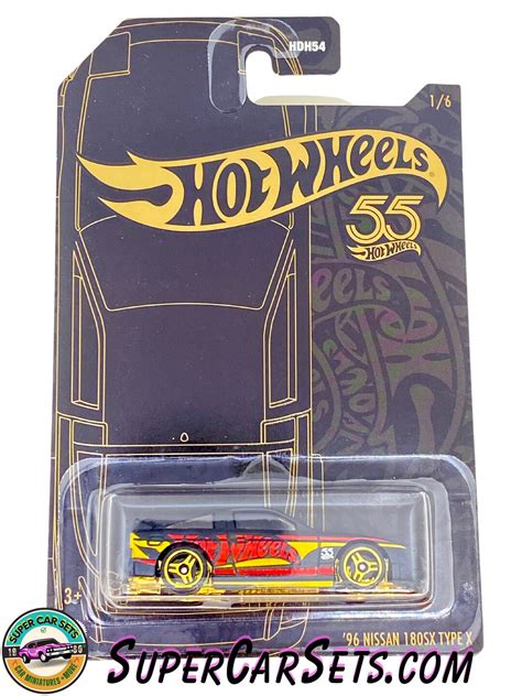 Hot Wheels Th Anniversary Golden Black Red Nissan SX Type X Etsy