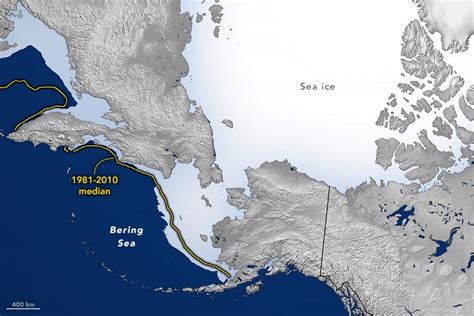 A Sea Of Icy Variability Expansion Of Sea Ice In The Bering Sea