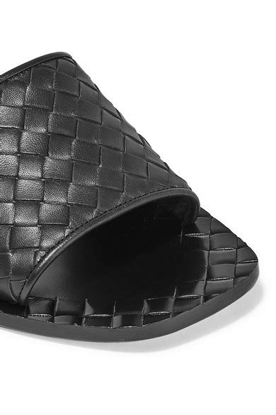 Bottega Veneta Intrecciato Leather Slides Net A Porter Com