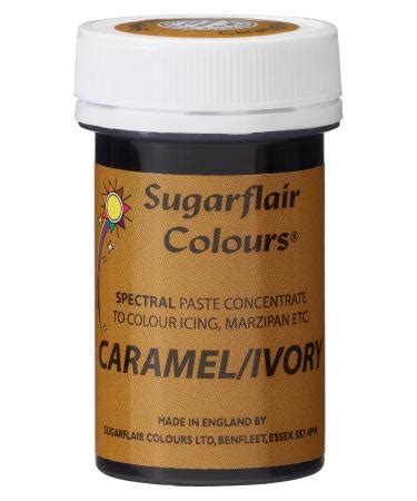 Sugarflair Caramel Ivory Spectral Food Colouring Paste Highly