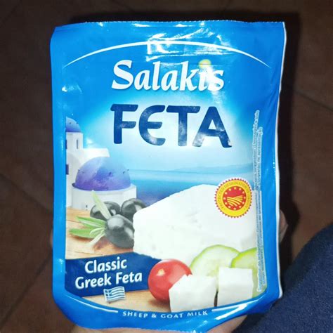 Сыр фета Classic Greek Feta Salakis - калорийность, пищевая ценность ⋙ ...