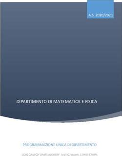 Dipartimento Di Matematica E Fisica A S Liceo Dante