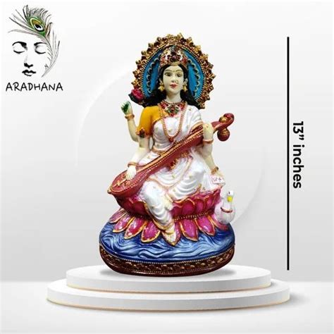 Resin Saraswati Mata Statue, Temple at Rs 1260 in Ambala | ID: 2853763800691