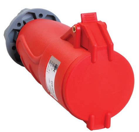 IEK Розетка переносная ССИ-223 32А-6ч/200-250В 2Р+РЕ IP44 MAGNUM PSN21 ...