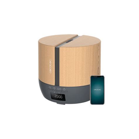 Humidificador Purearoma Connected Grey Woody Cecotec Jovitronica