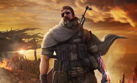 Big Boss Venom Snake Kojima Productions 1080P Naked Snake Snake