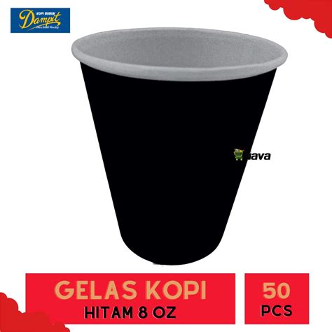 Jual Paper Cup Hitam Oz Paper Hot Cup Gelas Kertas Hitam Oz