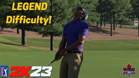 PGA TOUR 2K23 LEGEND Difficulty Round At Old Marina Golf Club YouTube