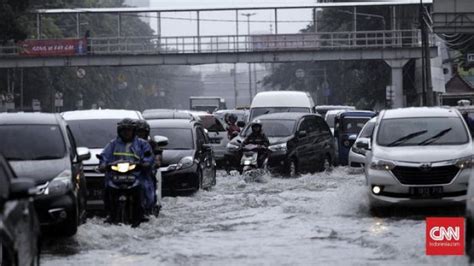 HUJAN Sejak Pagi Jakarta Banjir Sejumlah Ruas Jalan Ini Pun Ditutup