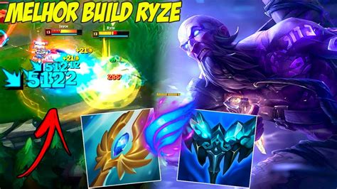 Essa É A Nova Melhor Build Do Ryze League Of Legends Youtube