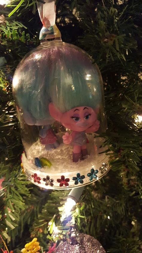 Trolls Satin ornament christmas tree | Christmas ornaments, Christmas ...