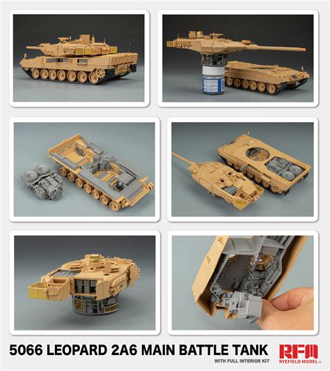 Leopard 2A6 Main Battle Tank with FULL INTERIOR | HLJ.com