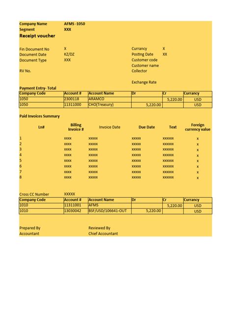 Receipt voucher | PDF | Currency | Receipt