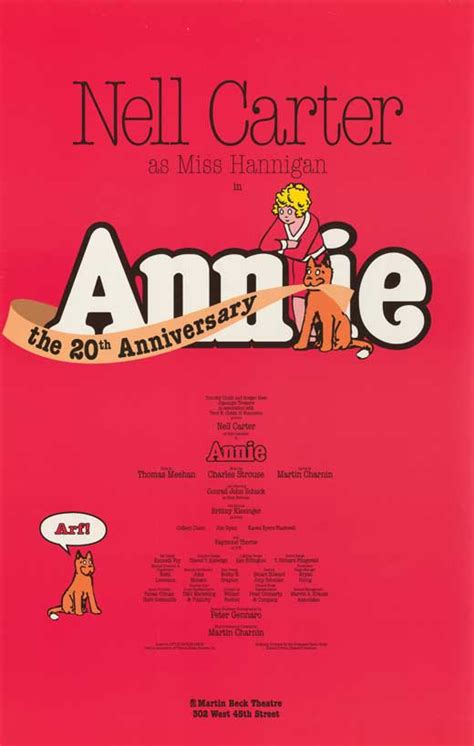 Annie (Broadway) Movie Posters From Movie Poster Shop