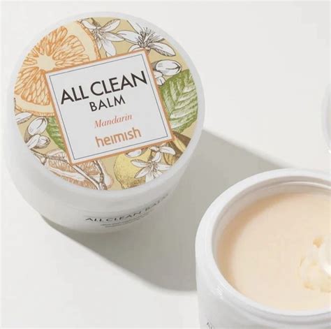 Купить Heimish Гидрофильный бальзам-щербет для демакияжа с мандарином ...