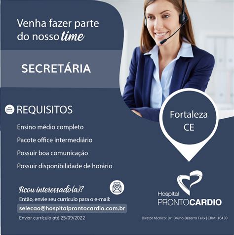 Vaga para Secretária Portal Vagas