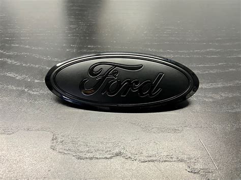 Ford Explorer Premium 2020 2023 Gloss Blackflat Rear Emblem Only Lif