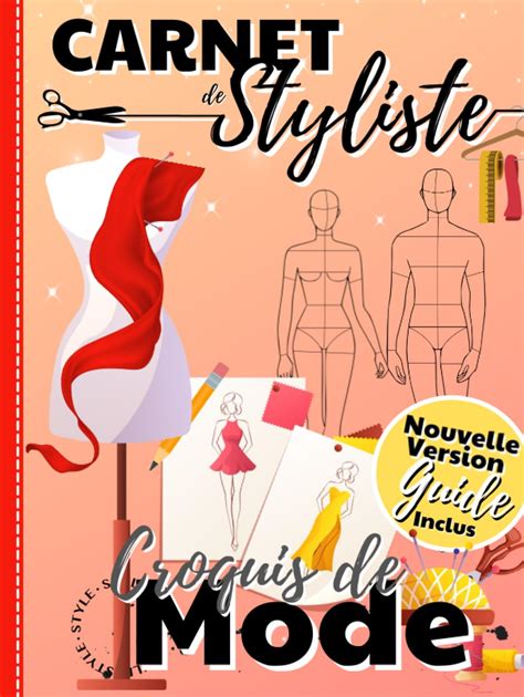 Carnet De Styliste Croquis De Mode Plus De Silhouettes De