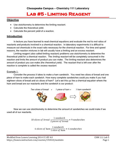 SOLUTION Chm 111 Lab 5 Limiting Reagent Lab Final Version Studypool