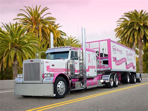 Pink Peterbilt