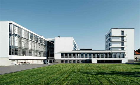 The Bauhaus Building Dessau School Building HD Wallpaper Pxfuel