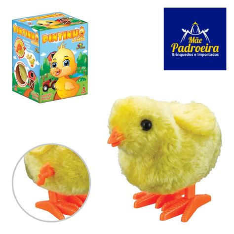 Pintinho Amarelinho De Pelúcia A Corda Galinha Pintadinha Pronta