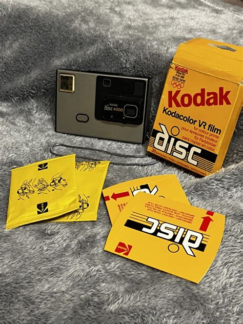 Aparat Analogowy Kodak Disc Na Dyskowe Klisze Warszawa Kup Teraz Na