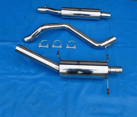 GM Car Solution Edelstahl Auspuffanlage VW Golf 1 Cabrio GM 1x70