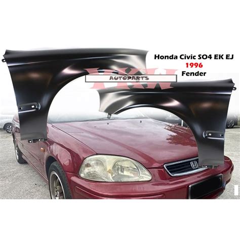 Honda Civic So4 So3 Ek9 Ek4 Ek3 Ek Ej 1996 1998 Fender With Molding Holes Magat Civic Besi