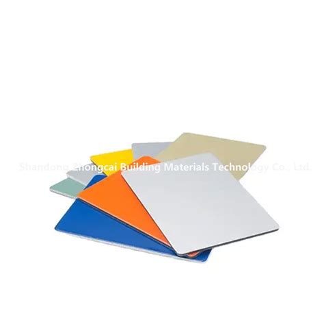 Mm Shandong Zhongcai Acp Aluminum Composite Panel With Pvdf Coating