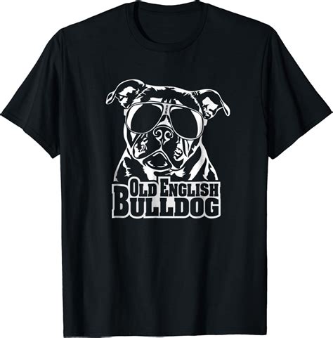 Old English Bulldog Cool Dog T T Shirt Shirt Funny Tee