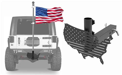 Amazon Hitch Mount Flag Pole Holder Truck Hitch Flagpole Holder