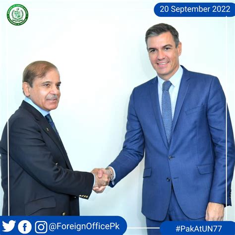 Pakistan Embassy Japan On Twitter RT ForeignOfficePk PM CMShehbaz