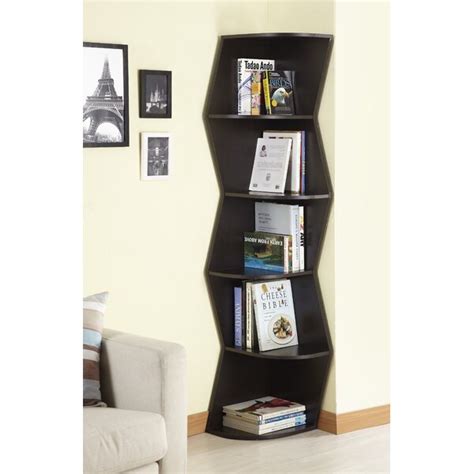 Hokku Designs Redding Corner Unit Bookcase Reviews Wayfair