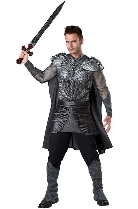 Dark Medieval Knight Adult Costume Ebay