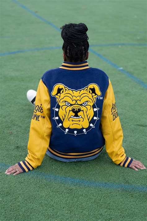 NCAT Aggie Blue Varsity Jacket