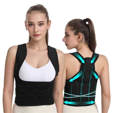 Dossier Correcteur De Posture Dos Femmes Ceinture De Soutien Dorsal