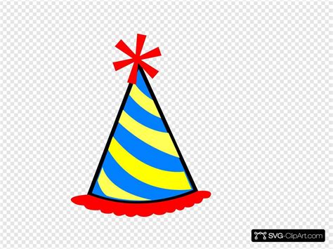 Праздничный колпачок на прозрачном фоне - фото и картинки abrakadabra.fun