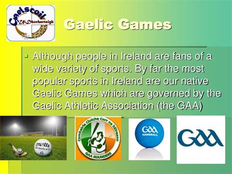 Ppt Traditional Sports And Games Of Ireland Powerpoint Presentation