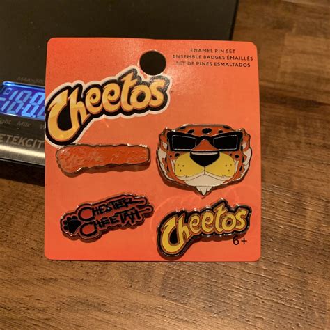 Funko Cheetos 4pc Enamel Pin Set Chester Cheetah Ebay