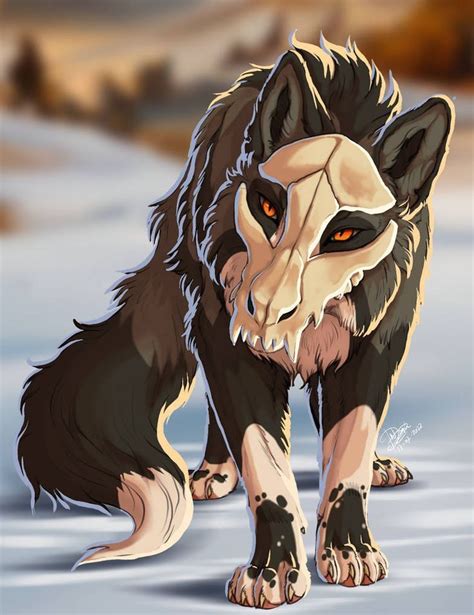 Pin By Hunter The Golden Guard Aka On A Wolfwalkers Canine Drawing