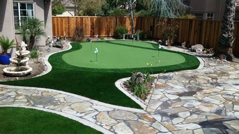 Backyard Putting Green - Home Interior Design